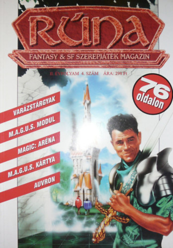 Novák Csanád  (szerk.) - Rúna II. évfolyam 4. szám