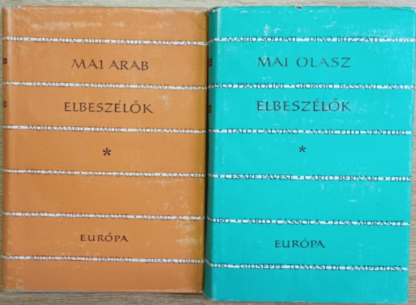 2 db a Mai elbesz�l�k sorozatb�l: Mai arab elbesz�l�k - Mai olasz elbesz�l�k