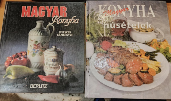Hargitai Gyrgy, Barbara Ender - 2 db Magyar konyha: Hstelek + Magyar konyha: nyencek kziknyve