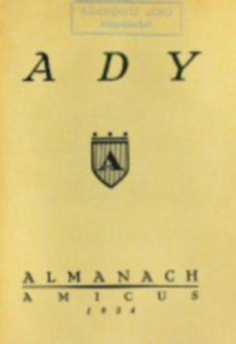 Amicus - Ady almanach