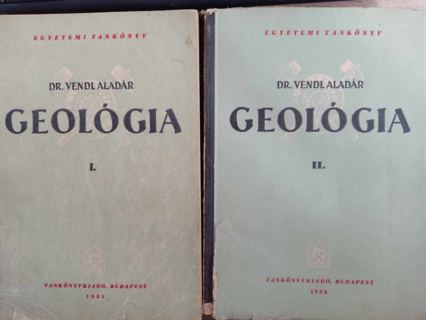 Dr. Vendl Aladr - Geolgia I-II.