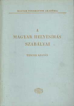A magyar helyes�r�s szab�lyai