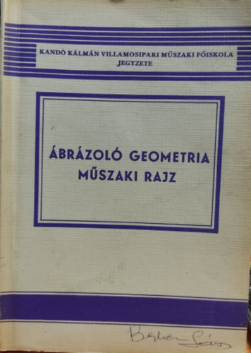 Kov�cs G�bor - �br�zol� geometria, m�szaki rajz