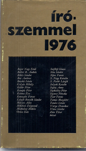 Remete Ibolya szerk. - �r�szemmel 1976
