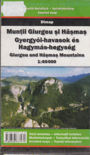 Gyergy�i-havasok �s Hagym�s-hegys�g - turistat�rk�p
