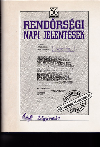 Rend�rs�gi napi jelent�sek 2.