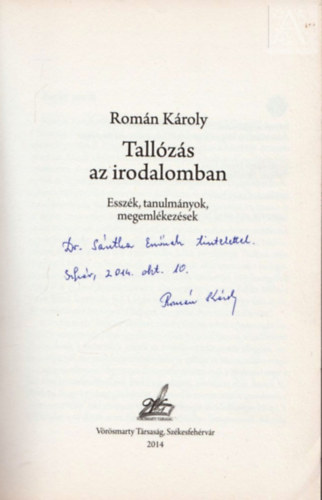 Rom�n K�roly - Tall�z�s az irodalomban