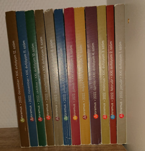 Az Adoremus című keresztény folyóirat teljes 2022-es évfolyama