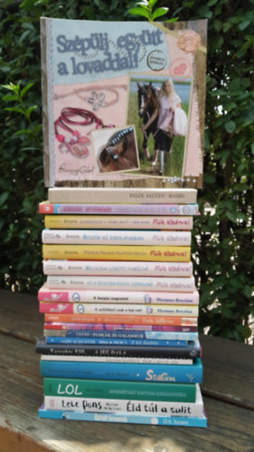 Thomas Brezina, Tatay S�ndor Felix Salten - 20 db K�NYVMENT� AJ�NLAT, ifj�s�gi �jf�li lovasok +�ld t�l a sulit +Rockszt�rt kaptam kar�csonyra +Stargirl+ A k�t detekt�v+A j�g dala+ Pusk�k �s galambok+ Zenei �sszeesk�v�s+ Vet�lyt�rsak/Szt�rk�pz�+ A sz�l�kkel csak a baj