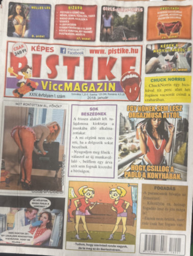 Pistike - 2018. janu�r