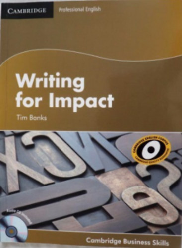 Tim Banks - Writing for impact - Audio CD included (Canbridge Business Skills)