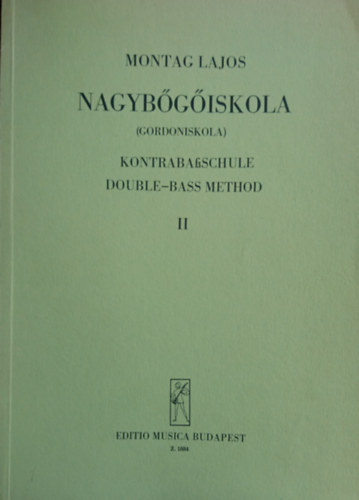 Montag Lajos - Nagybgiskola II.
