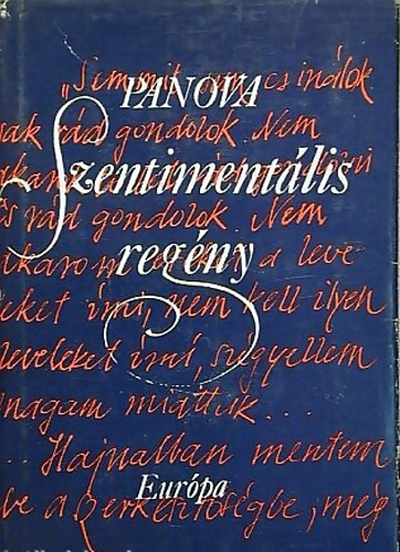 Vera Panova - Szentimentlis regny