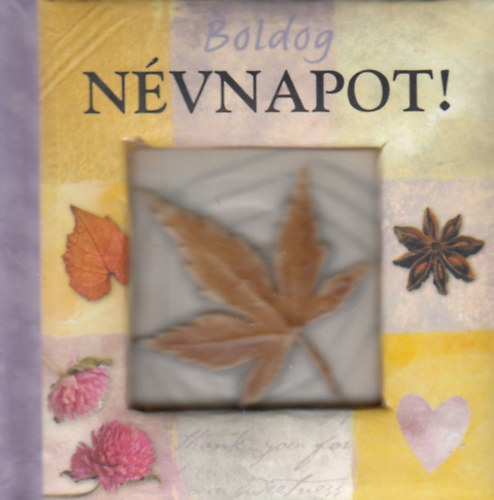 Boldog névnapot! (Idézetes könyvecske - minikönyv)