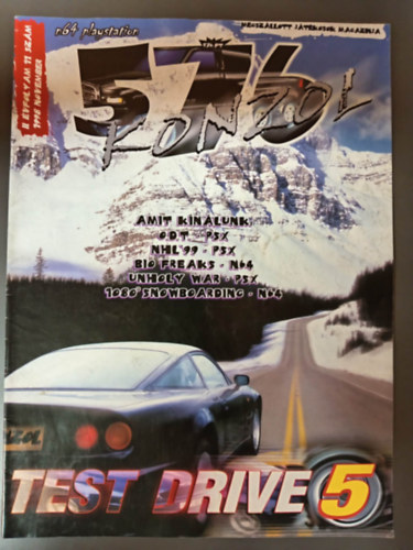 576 Konzol II. �vfolyam 11. sz�m 1998 november