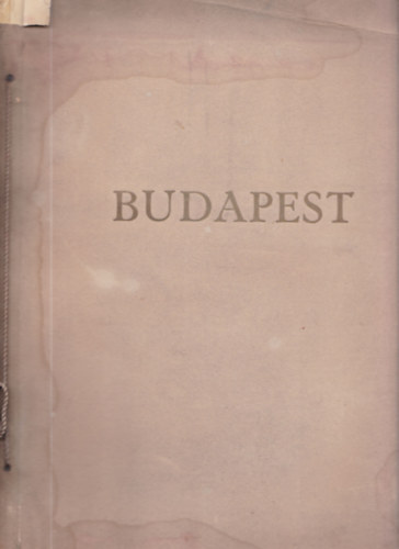 Budapest kpes album az 1930-as vekbl