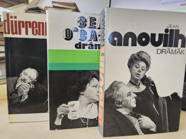 Jean Anouilh, Friedrich D�rrenmatt Sean O' Casey - Dr�m�k - 3 k�tet egyben