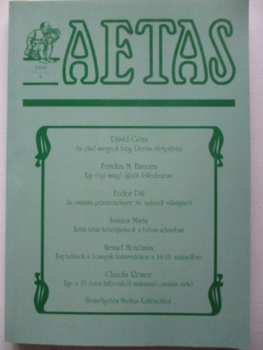 Aetas 1999. 4. szám
