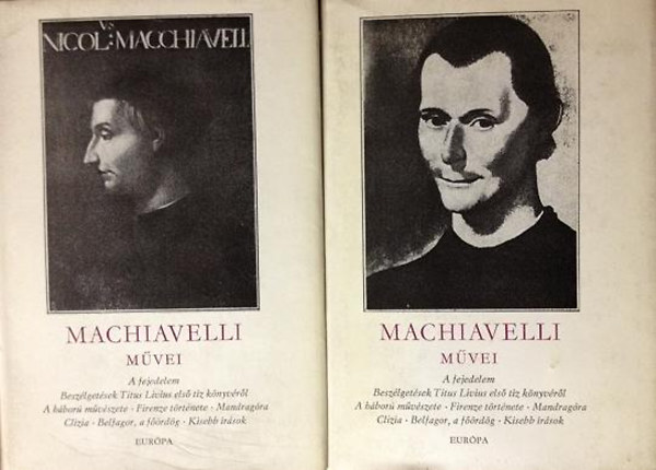 Niccolo Machiavelli - Machiavelli m�vei I-II.