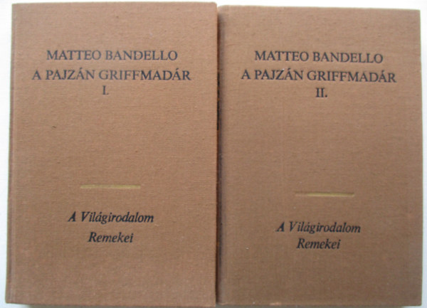 Matteo Bandello - A pajz�n griffmad�r 1-2