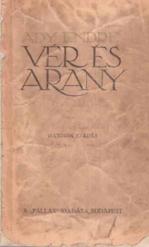 Ady Endre - Vr s arany