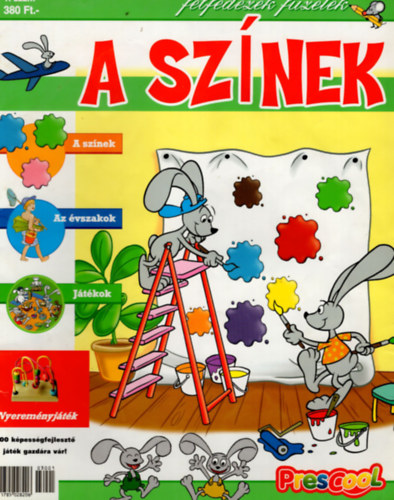 Kunz Flávia - A színek 2003. 1, 2, 4, számok ( 3 szám egyben ) Felfedezek Füzetek